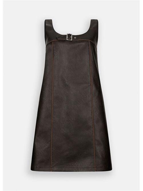 Vestito corto in tessuto spalmato LIU JO | MF5314E1051/X0558